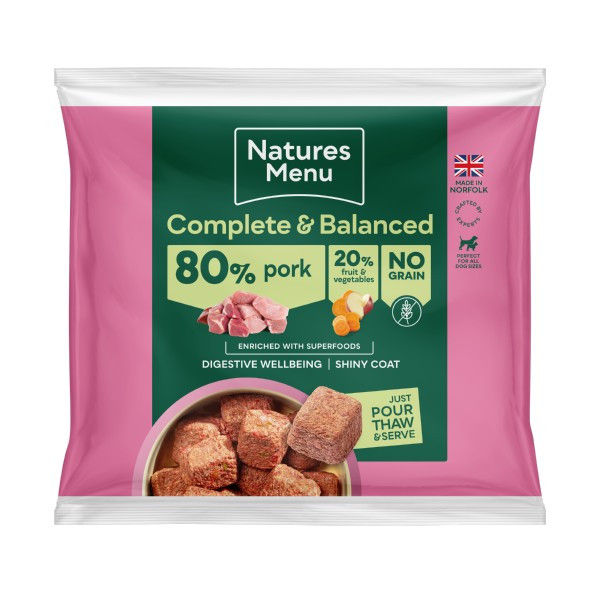 Natures Menu 80% Pork Nuggets