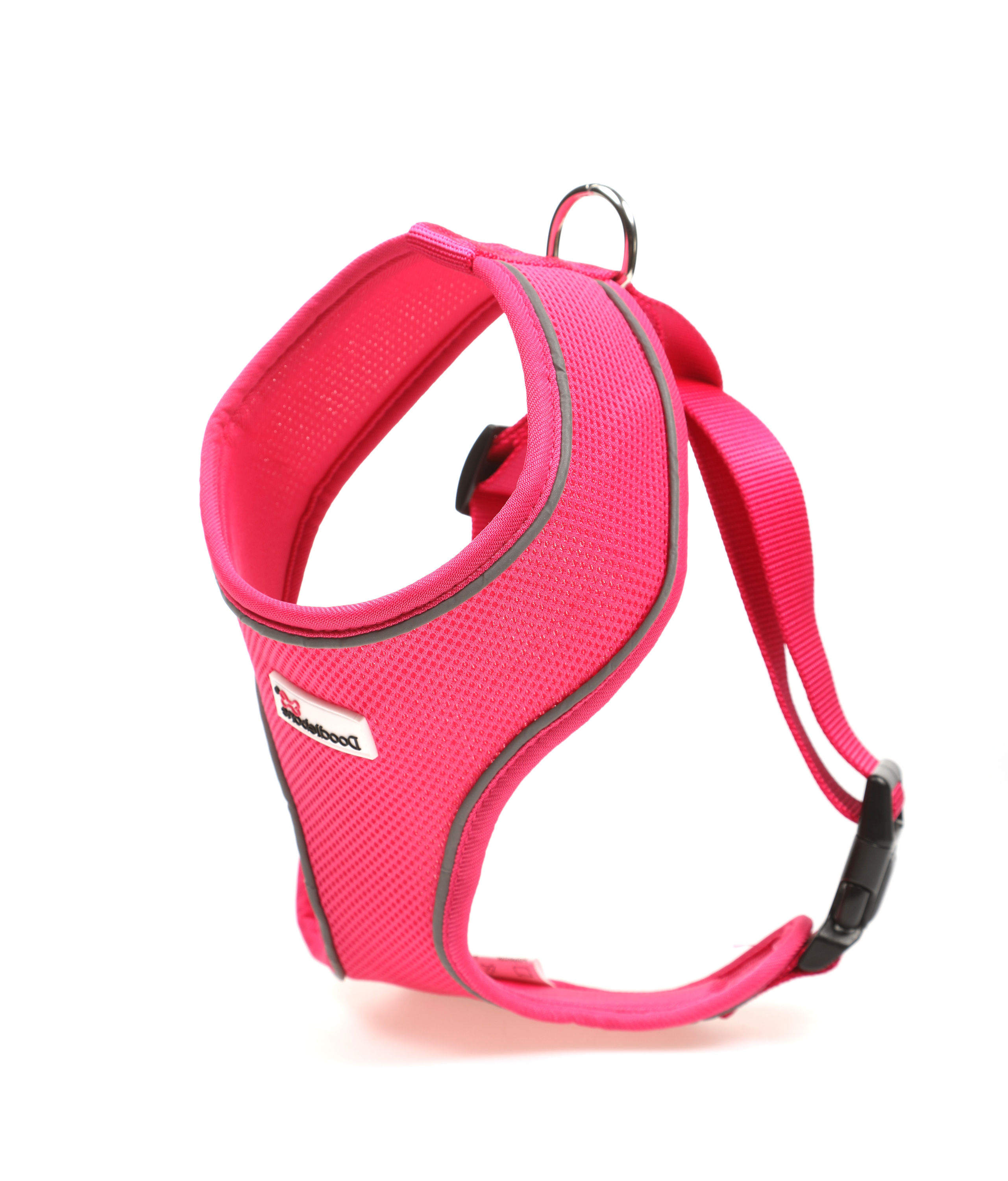 Doodlebone Airmesh Dog Harness Fuchsia
