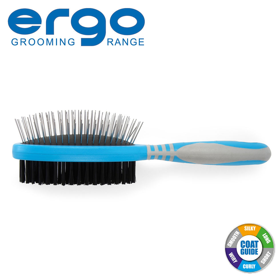Ancol Ergo Double Sided Dog Brush