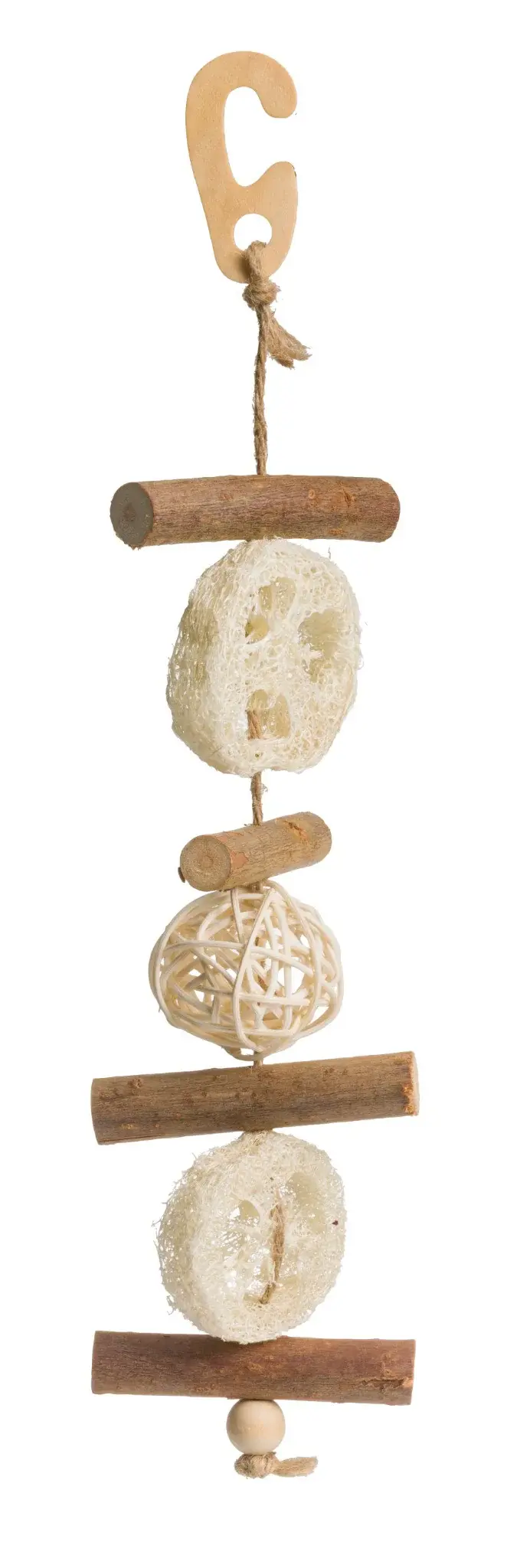 Willow & Loofah Hanging Toy