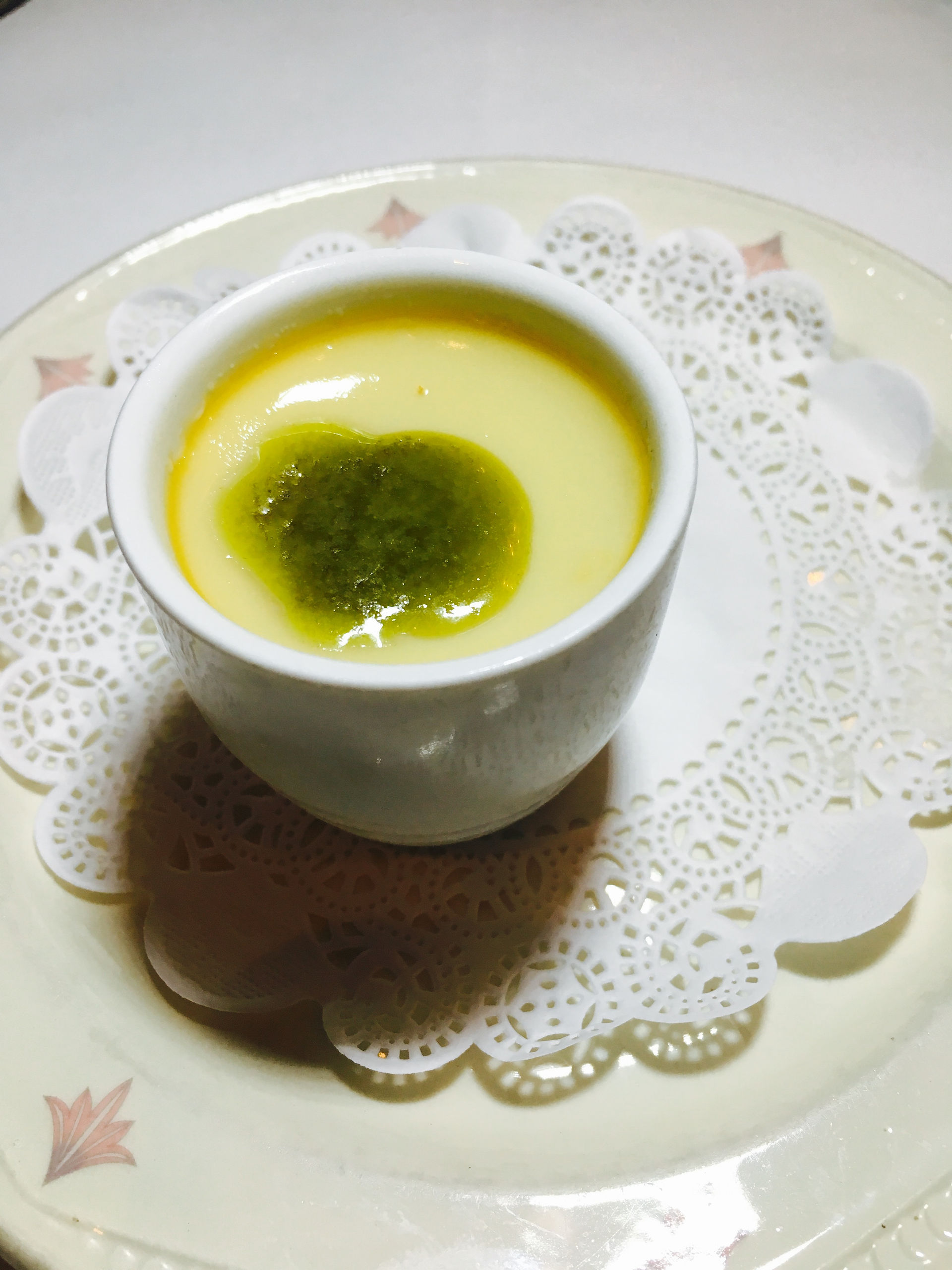 Amuse Bouche Egg Custard