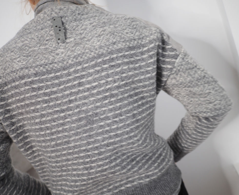 Thumbnail: Recycled  wool sweater "Desdemona"