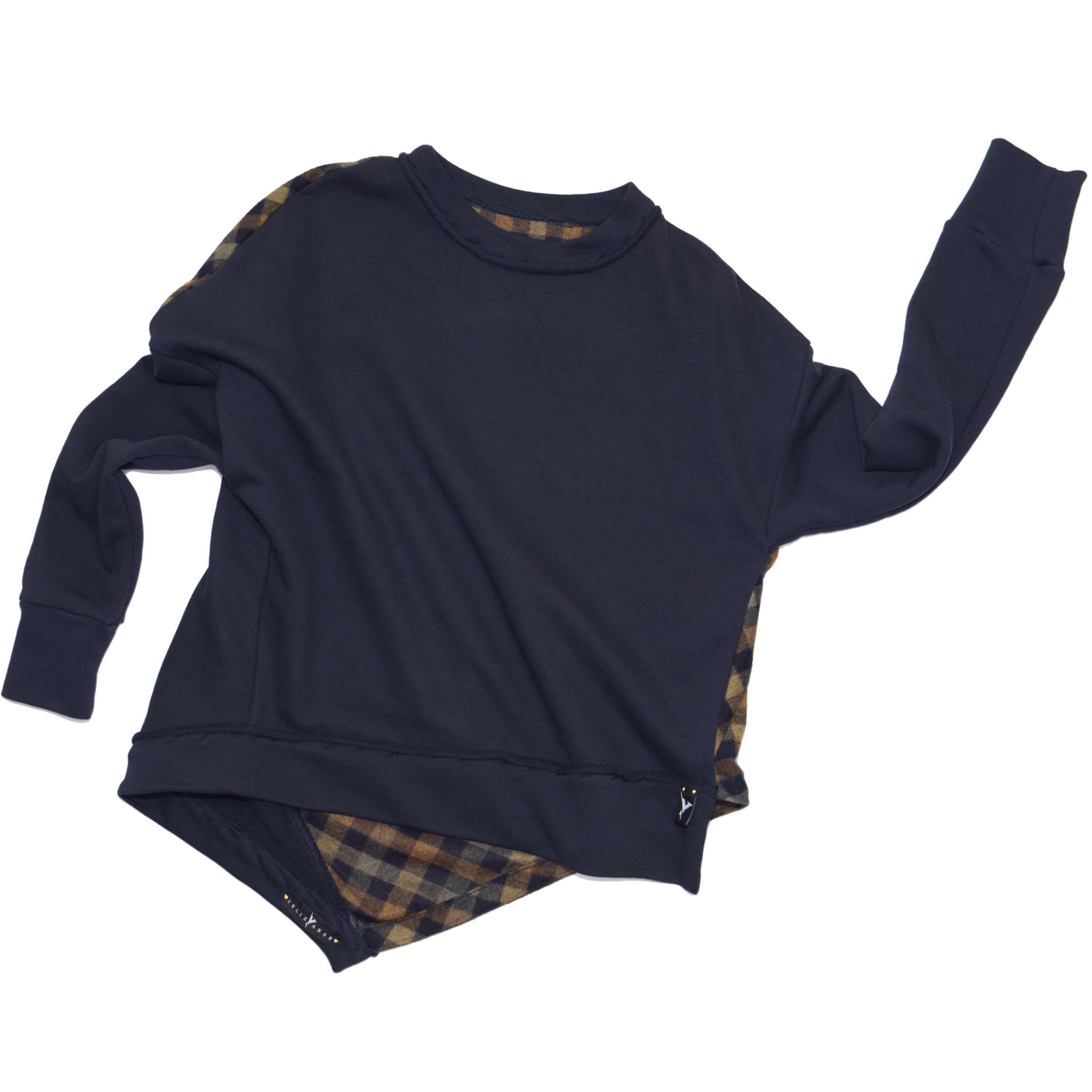 "YELIZ YAKAR® ALGIEBE | One-and-Only Geometric Sweatshirt | Timeless 5ness & 6ness Geometry | Handcrafted in NL"