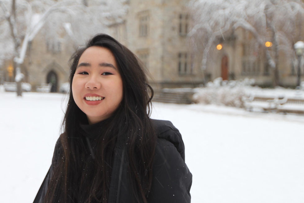 Melinda 2018年在Yale大學