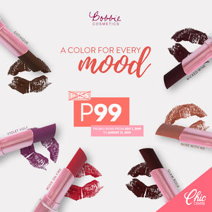 Bobbie Cosmetics Lipstick Ad
