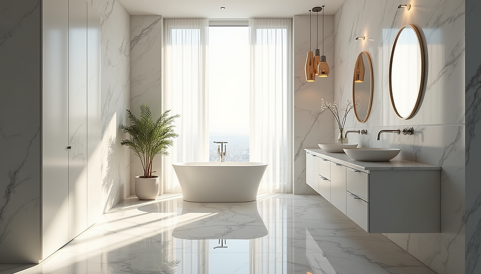 Tendencias baños de lujo: diseño de baños de lujo en Caracas