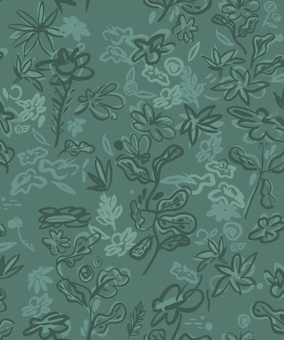 Miniatura: Papel Tapiz | TT | Crazy Flowers