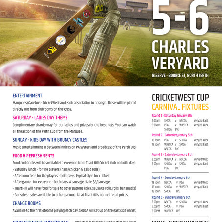 CricketWest Cup Carnival