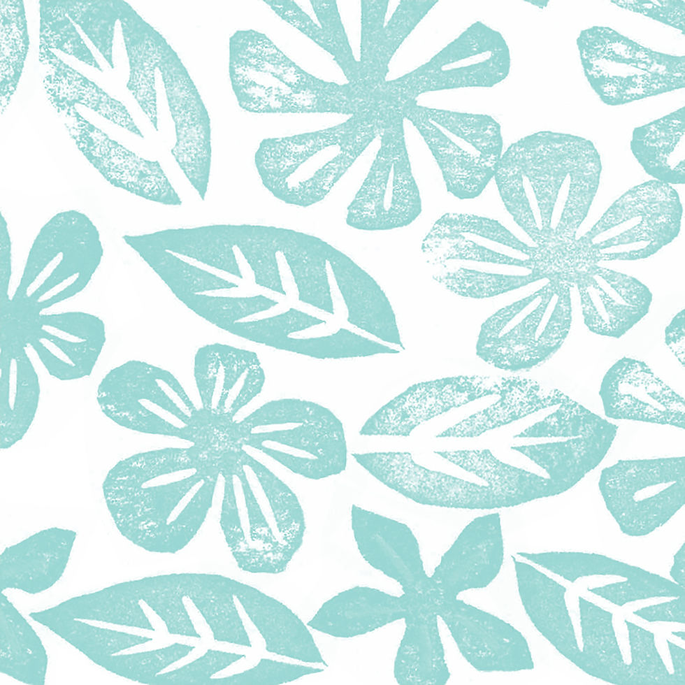Close up of Stamped Heart Wedding Day Aqua Card.