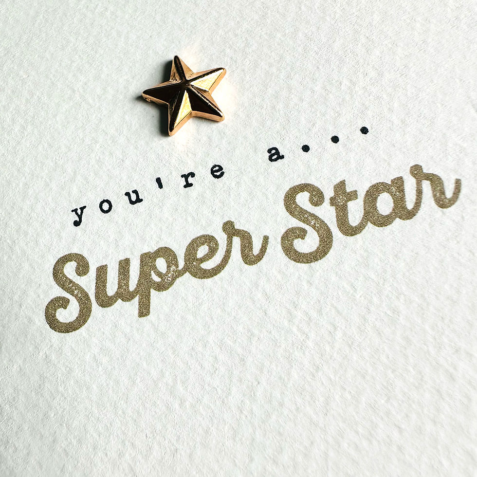 Close up of Shiny Super Star Card. Front view of card.