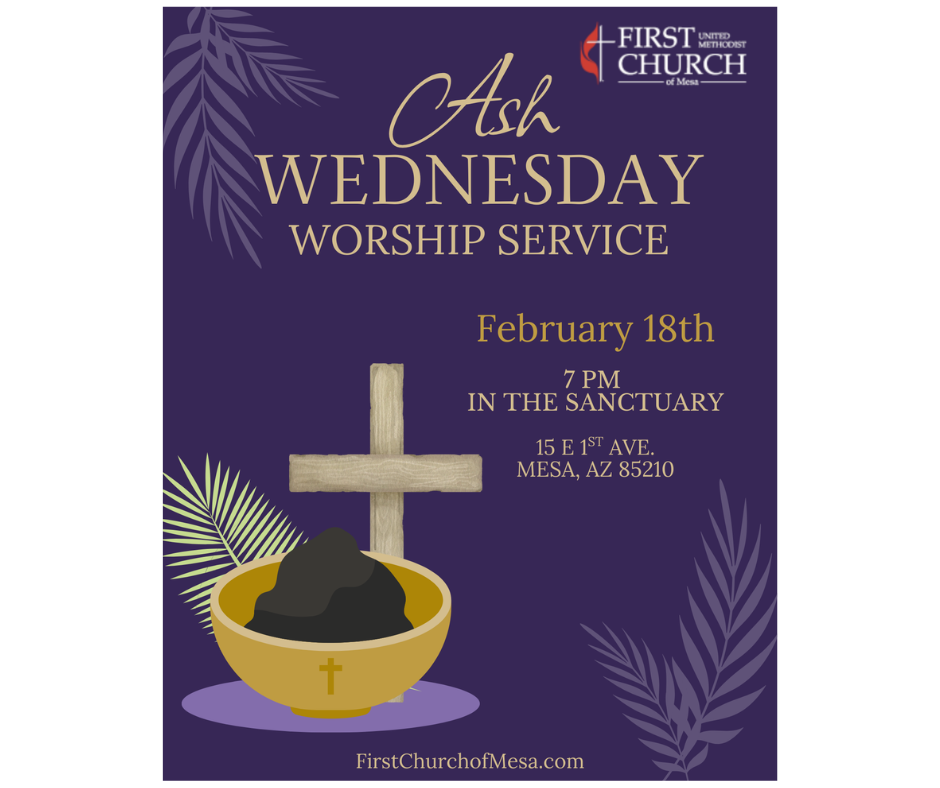 Ash Wednesday Worship Service
