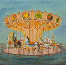 Karussell 19, 2021, Öl und Acryl auf Leinwand, 22x30cm.jpg
