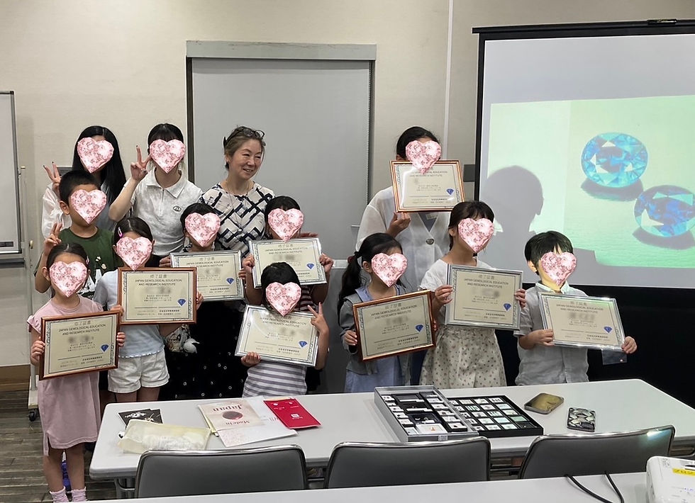 💎夏休み宝石教室💎
