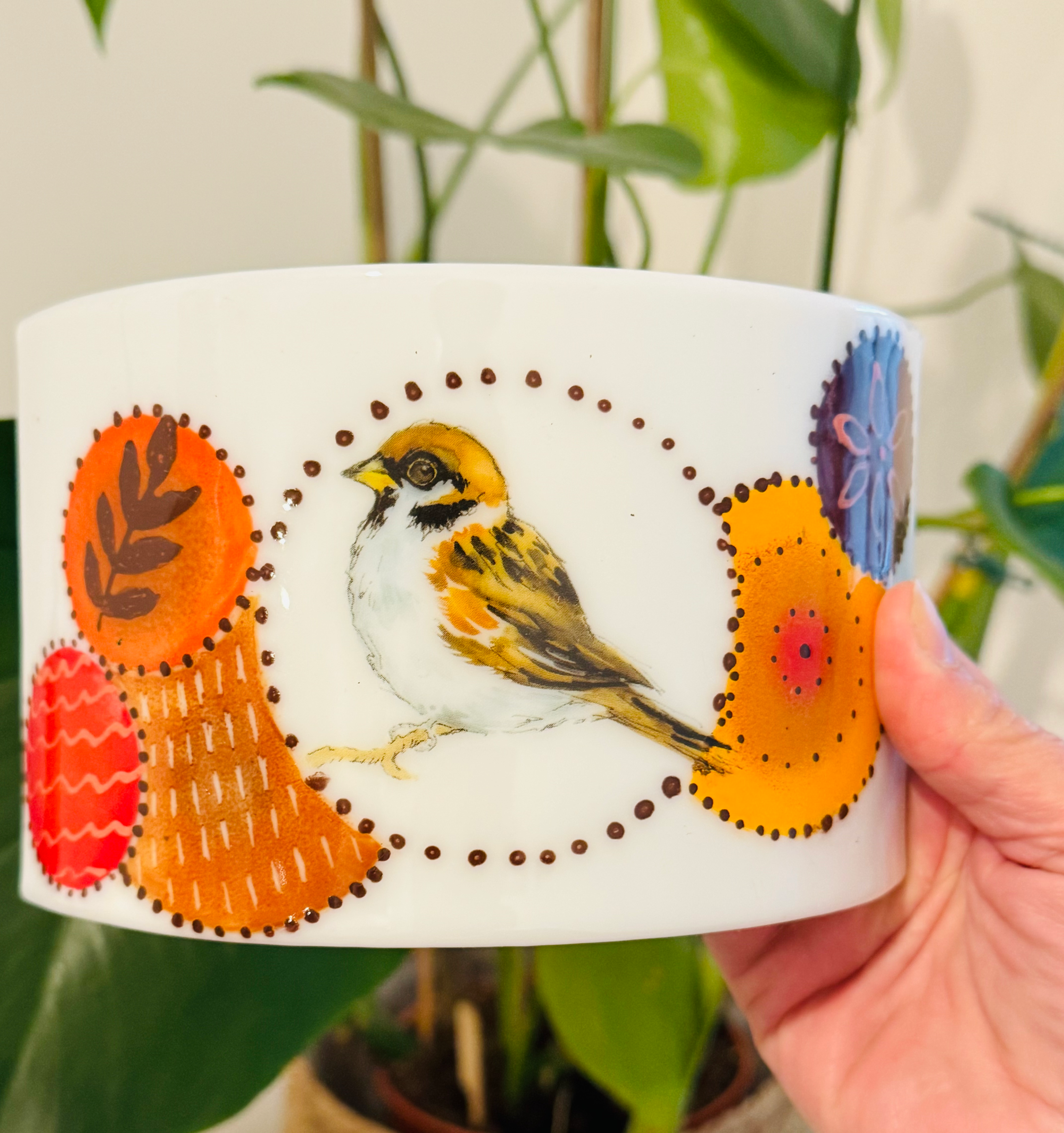 Abstract Fused Glass Curve