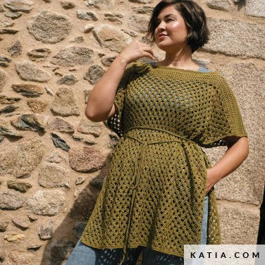 Miniatura: Revista patrones  Ganchillo 123 - Katia