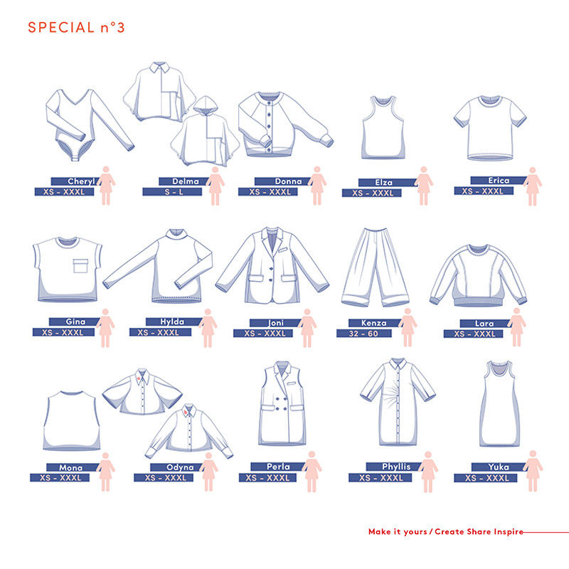 Miniatura: Revista patrones Fibre Mood Special 3