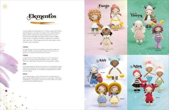 Miniatura: Muñecas del zodiaco tejidas a ganchillo