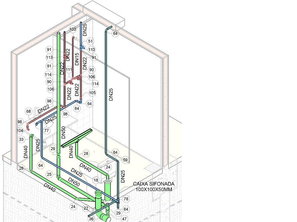 Projeto Hidráulico com BIM