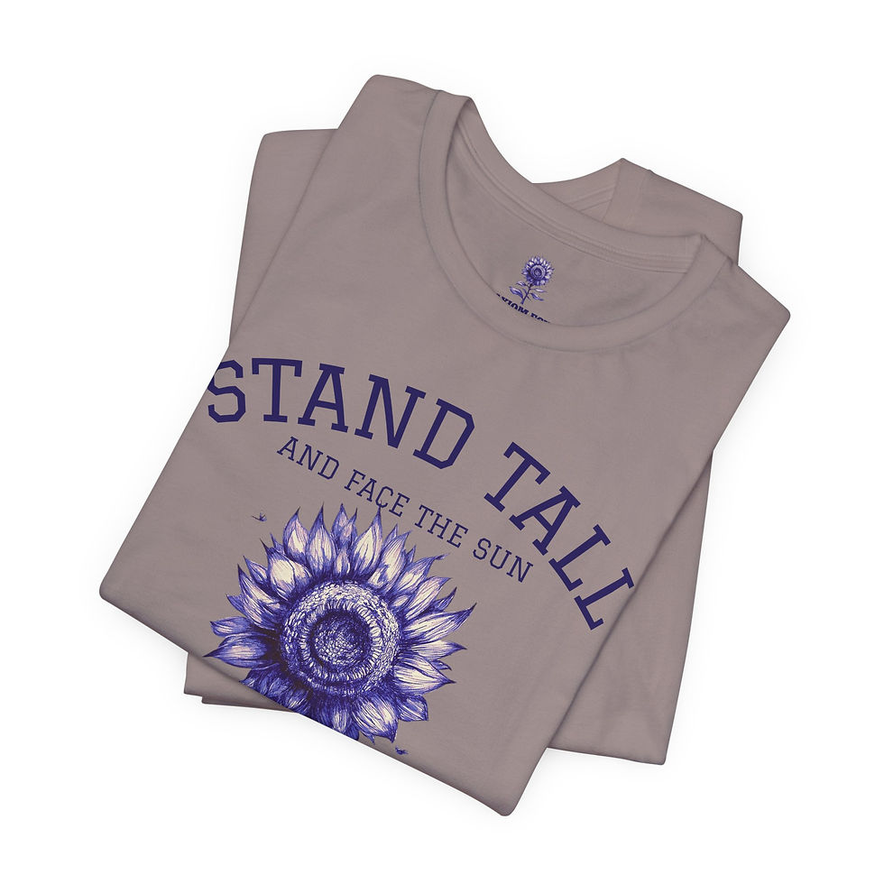 Thumbnail: "Stand Tall and Face the Sun"  T-shirt