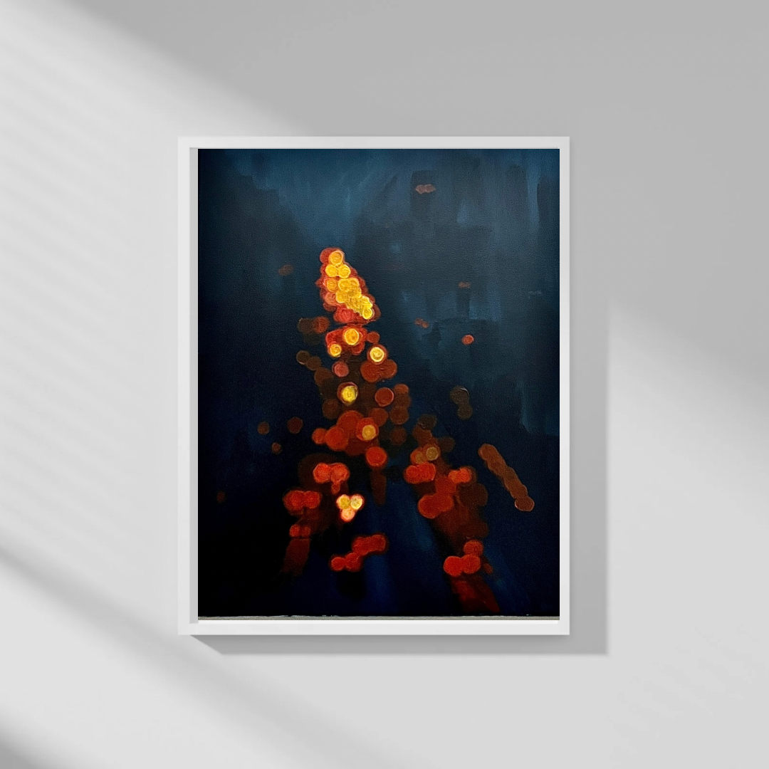 "Bokeh Lights" print