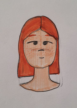OLD red hair Girl 2022