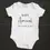 Thumbnail: Baby due Personalised - Bodysuit