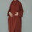 Thumbnail: Jilbab with Skirt (2 Pieces) Rust