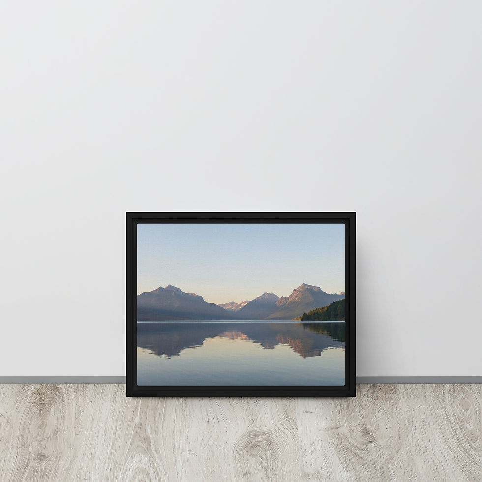 Thumbnail: Framed canvas