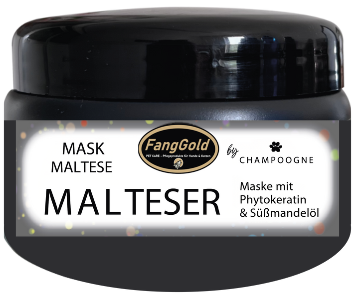 FangGold by CHAMPOOGNE Malteser-Maske mit Phytokeratin und Süßmandelöl