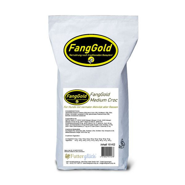 FangGold Medium Croc, 15 kg