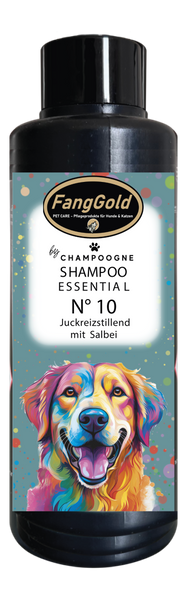 FangGold by CHAMPOOGNE Shampoo No. 10 Anti-Juckreiz, mit Salbeiöl