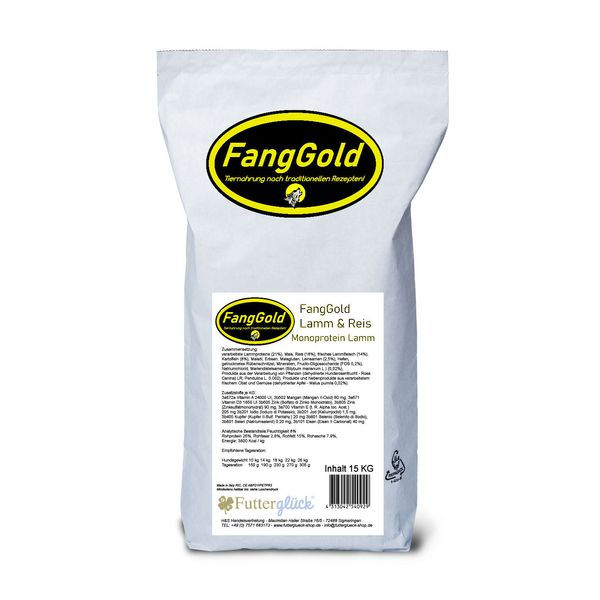 FangGold Lamm & Reis, 15 kg