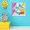 Thumbnail: WENS "HAPPY BIRTHDAY" Set of 4 Sparkle Laminated Wall Panels For Kids