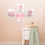Thumbnail: WENS "BABY SHOWER " Set of 4 Sparkle Laminated Wall Panels For Kids
