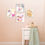 Thumbnail: WENS "CUTE CARTOON" Set of 4 Sparkle Laminated Wall Panels For Kids