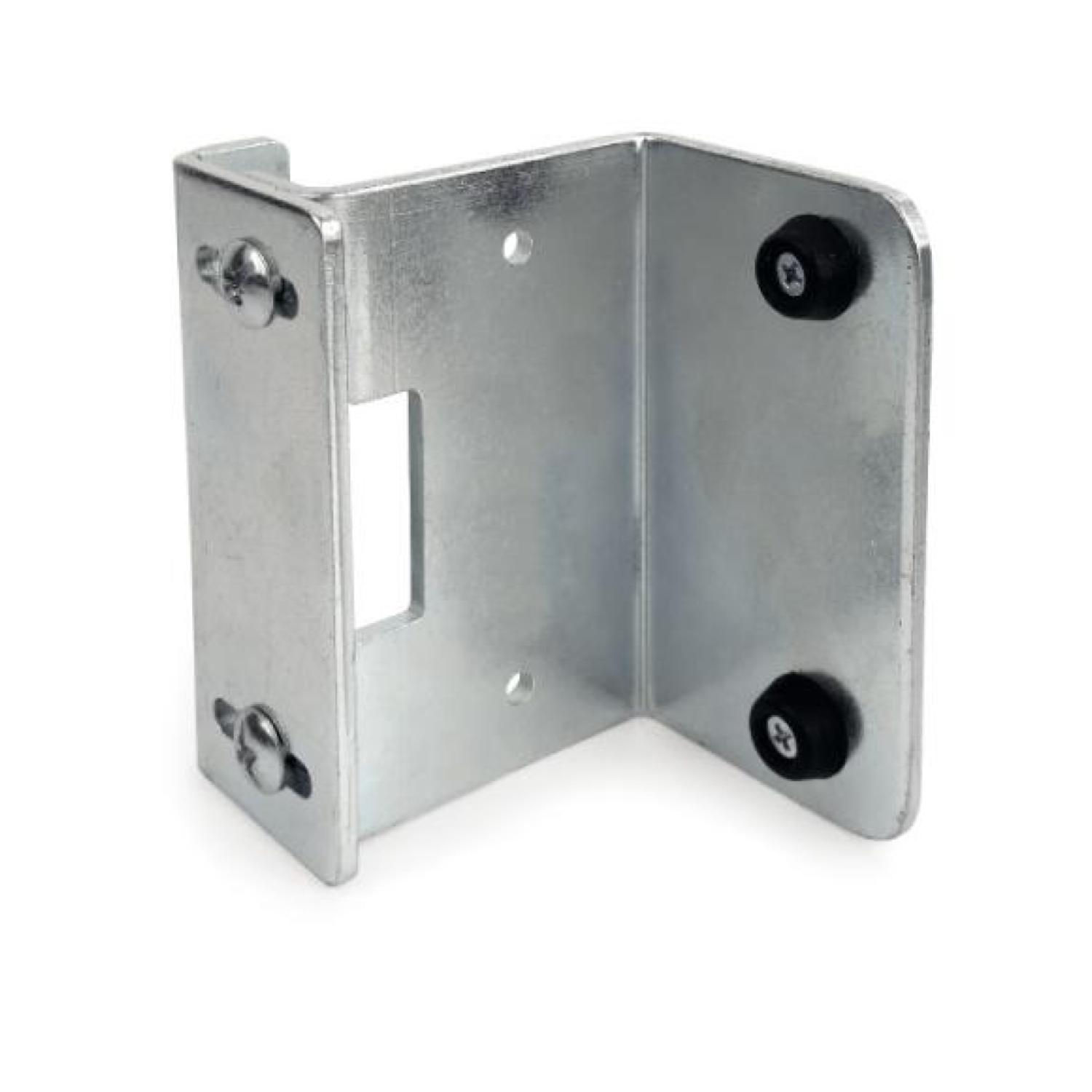 incontro in acciaio zincato per serratura pratik lock regolabile per cancelli ad anta doppia