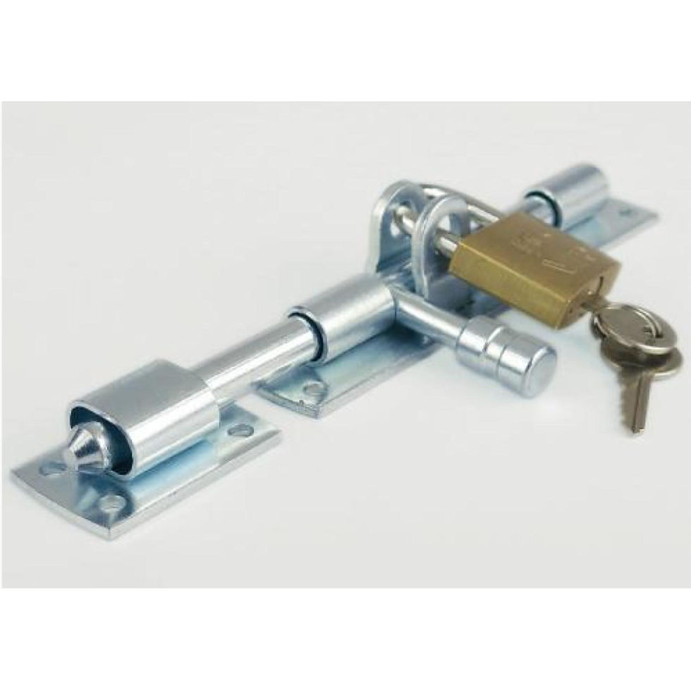 Miniatura: Catenacci orizzontali inox con incontro