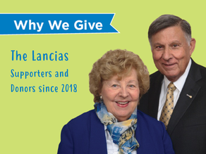 Why We Give: The Lancias