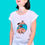 Miniature : Tee-shirt Femme Tootoons, modèle Ours, texte personnalisable