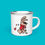 Miniature : Mug vintage Tootoons 480 ml, modèle Lapin, texte personnalisable