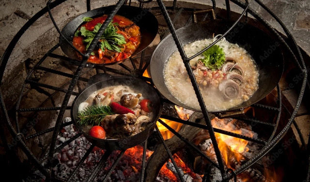 Gourmet Outdoor Cooking