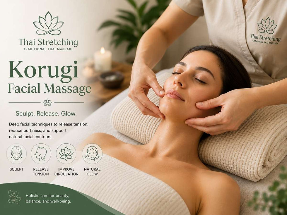Korugi Facial Massage: Natural Face Sculpting and Tension Relief