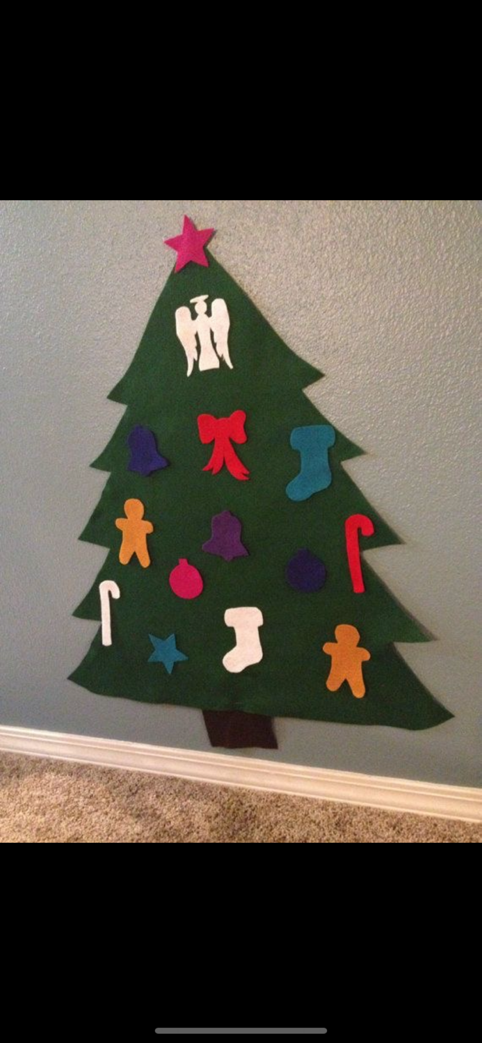 Thumbnail: Felt Christmas Trees