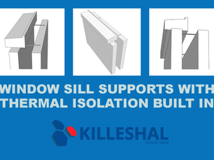 Window Sill Supports Providing Thermal Isolation