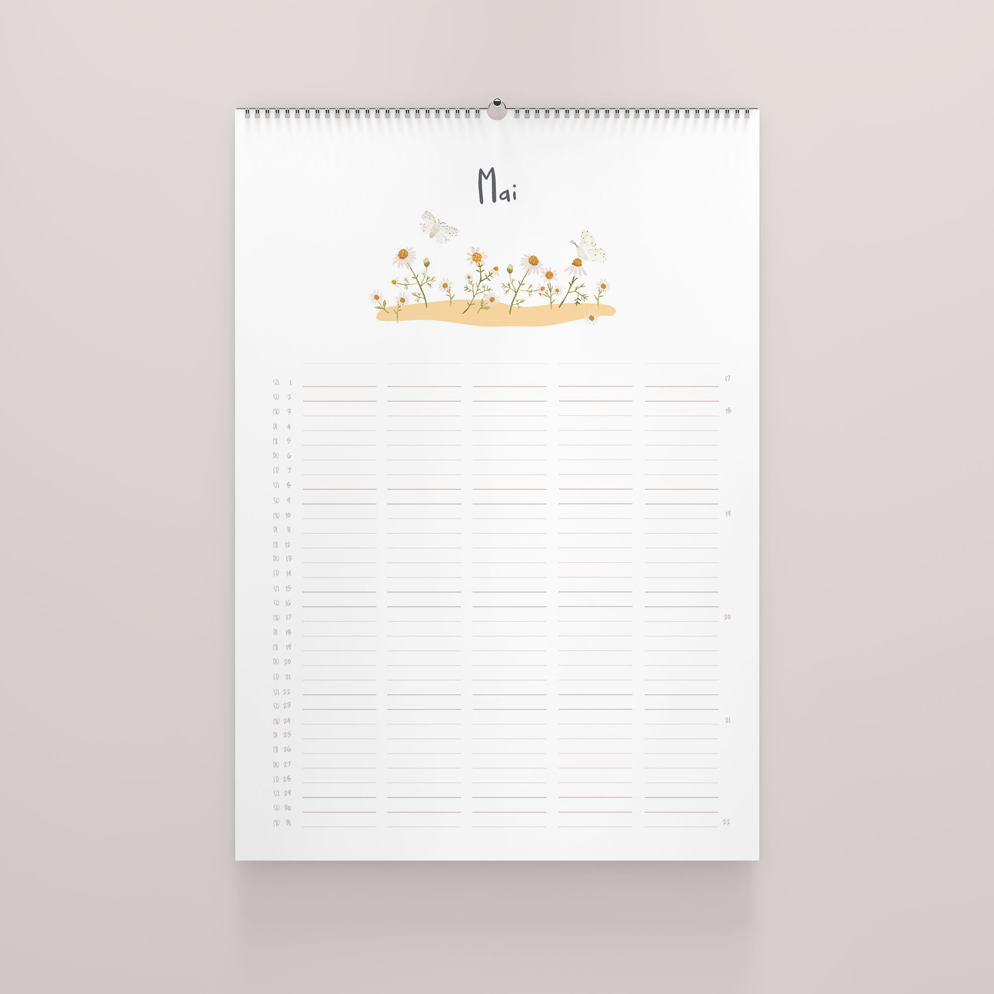 Familienkalender 21 A3 Kleine Welten