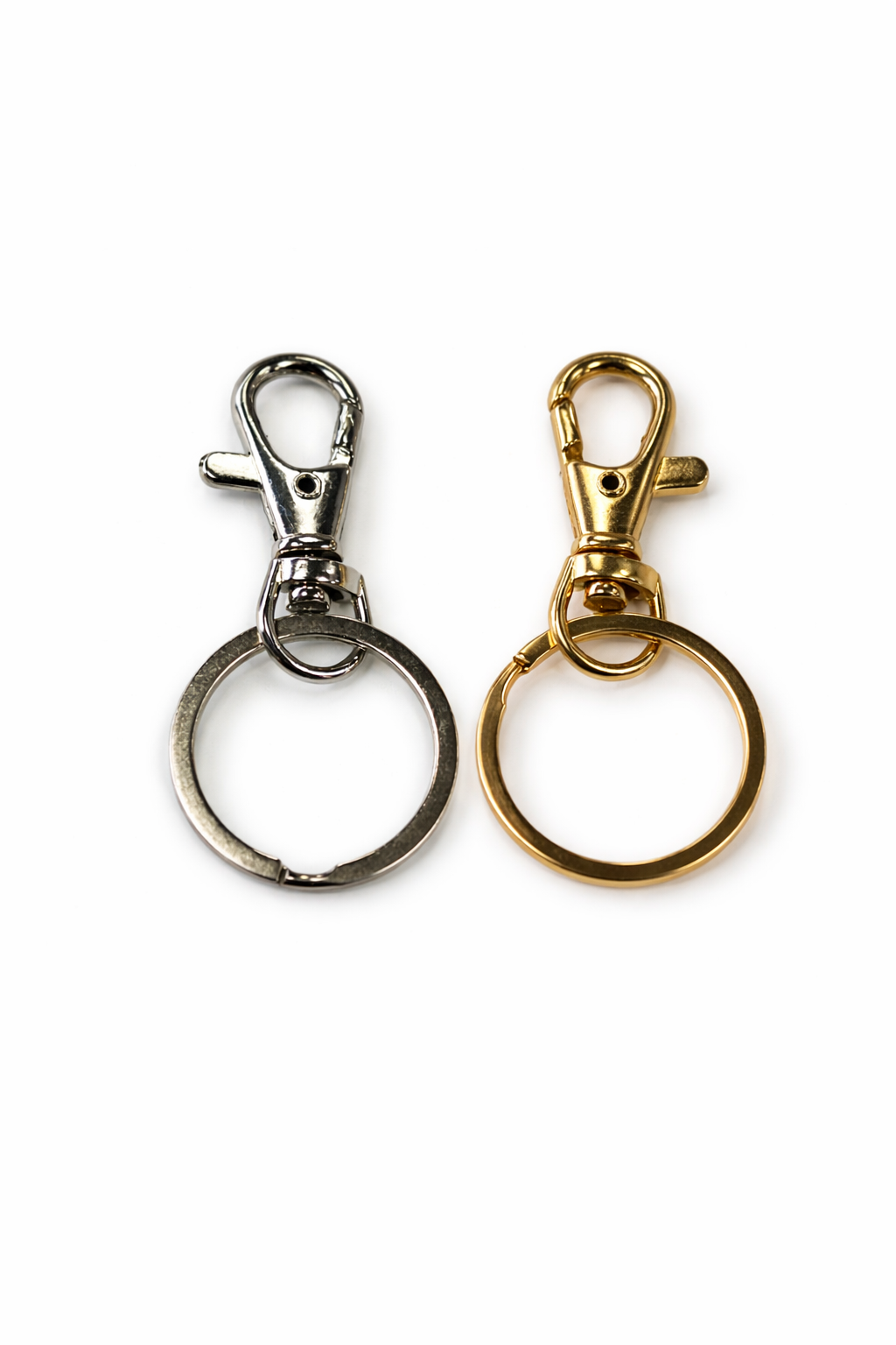 Mosqueton/llavero con argolla plana