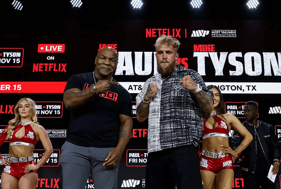 FanaticsFest NYC 2024 Tyson vs Paul Press Conference