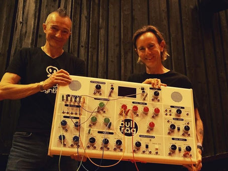 Richie Hawtin X Erica Synths Introducing our Bullfrog XL synth at this years Superbooth