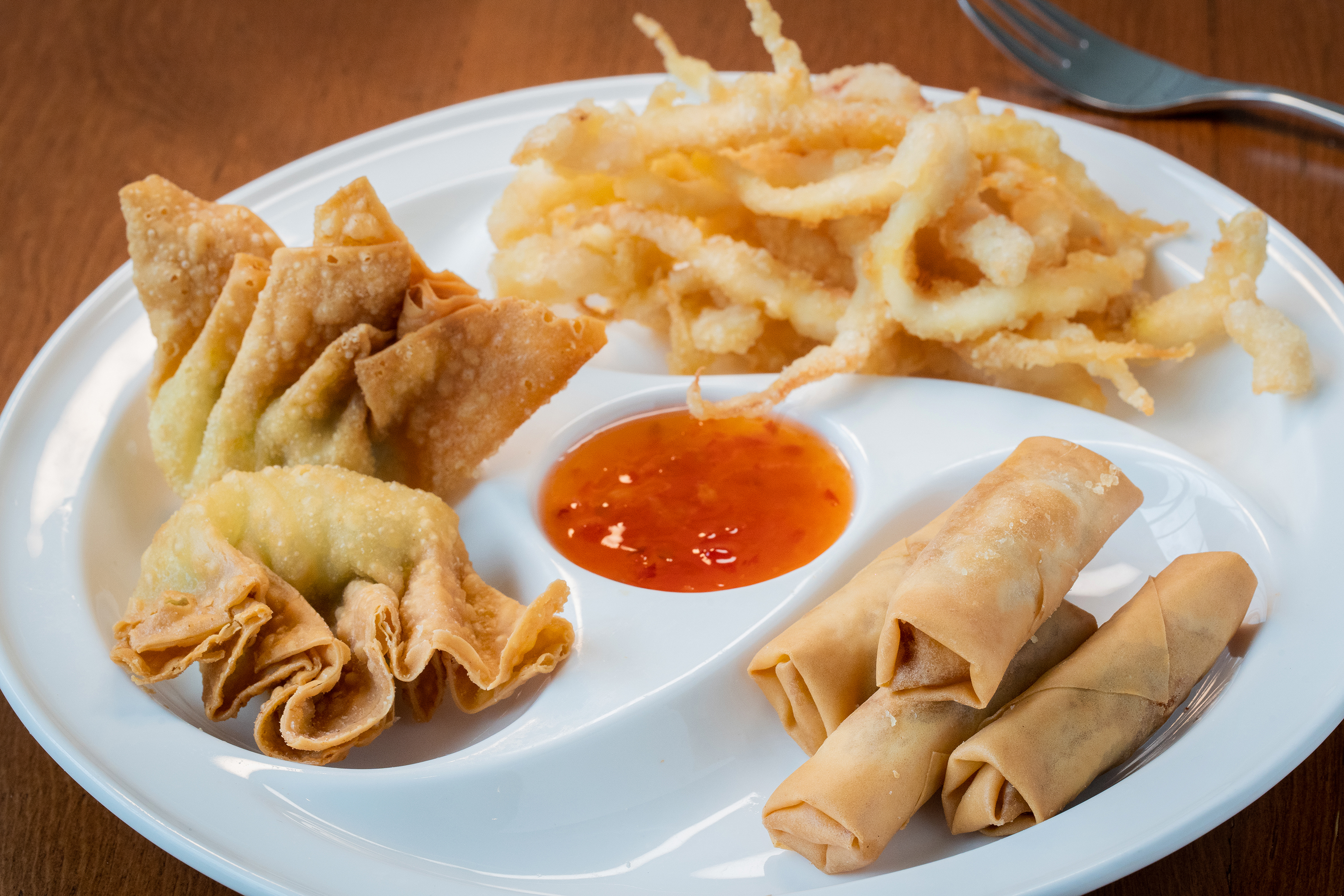 Arranged Food and Objects