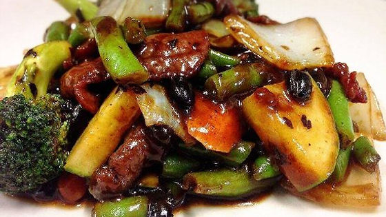 Black Bean Beef with Vegetables豉汁牛